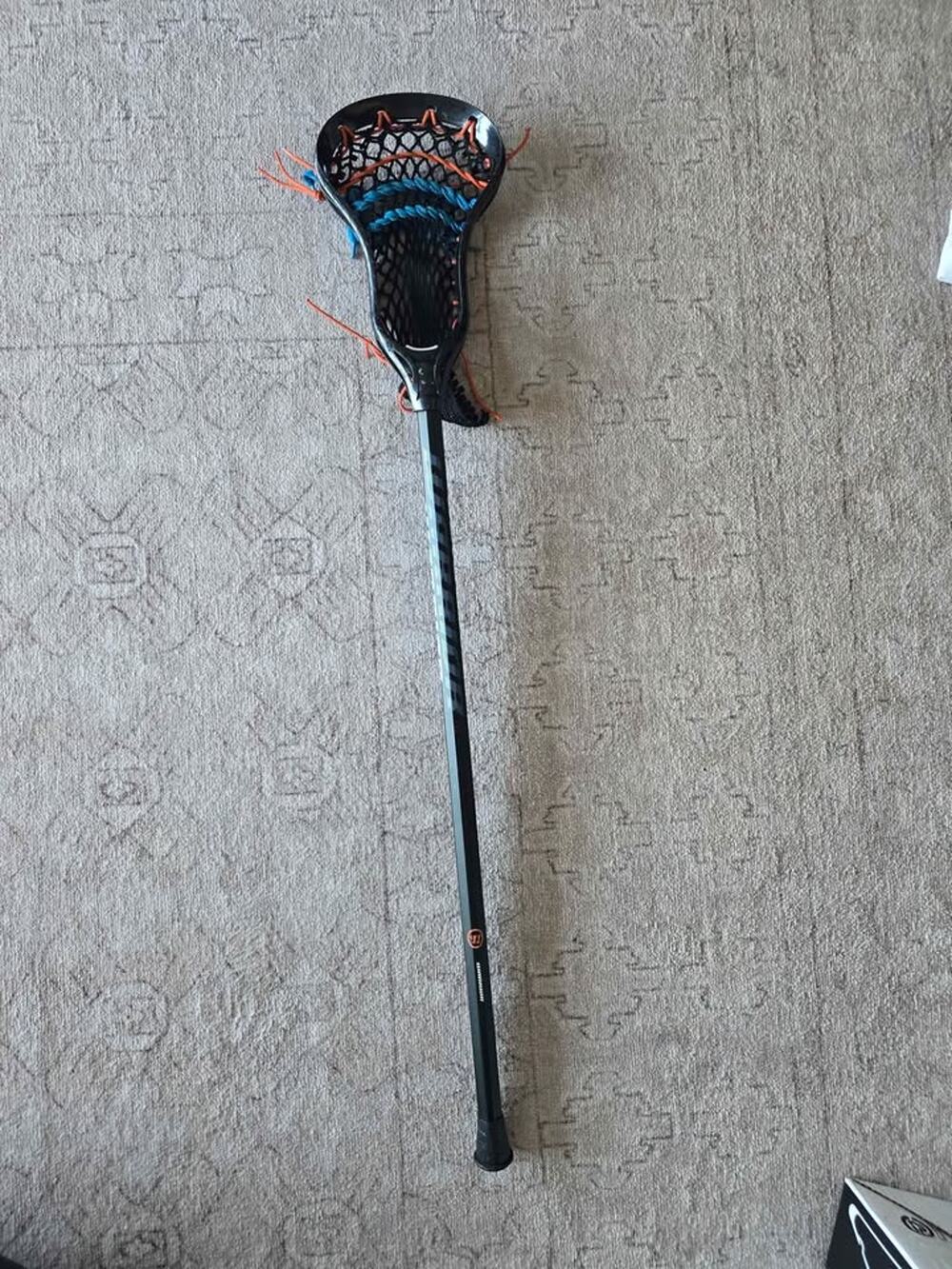 Warrior Burn Complete Lacrosse Stick – Attack/Midfield – Custom Strung